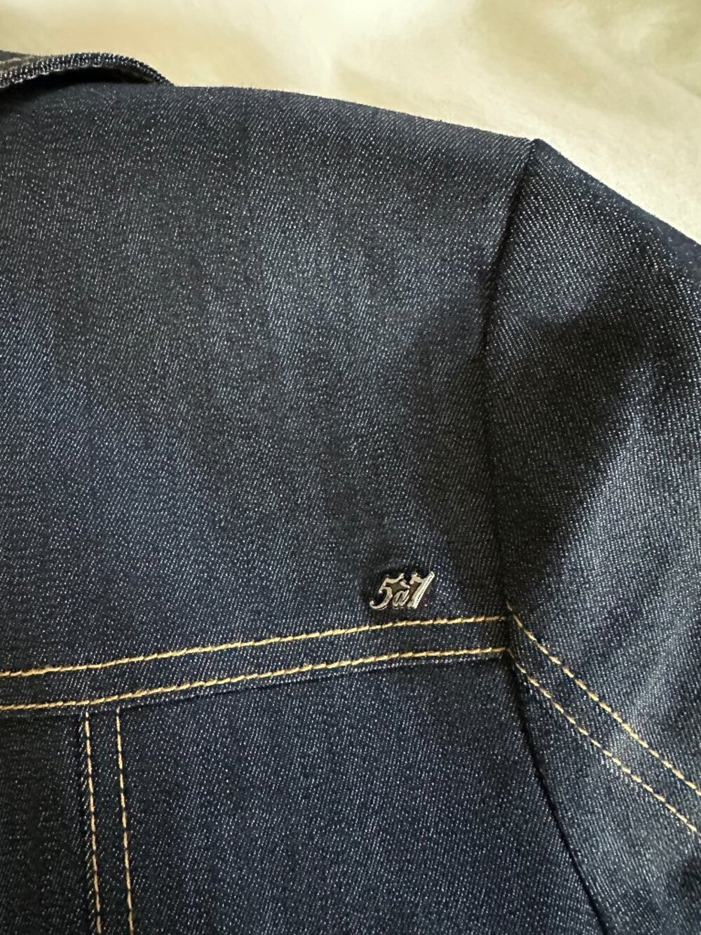 Cinq Evie Denim Trench Dress - Picture 6 of 7
